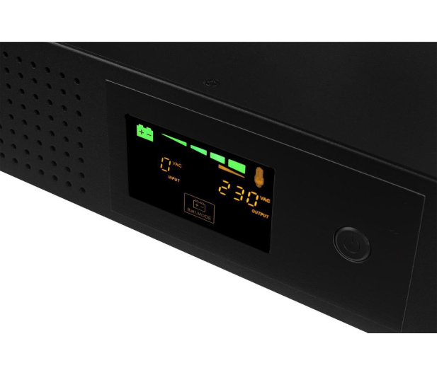 VOLT RackUPS (850VA/480W, 2x FR, AVR, LCD, USB) - 692692 - zdjęcie 2